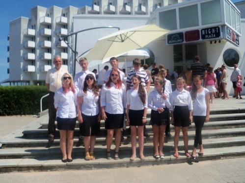 Młodzi legniczanie wypoczywali  z przyjaci&oacute;łmi z Drohobycza